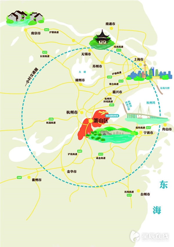 全国网媒杭州行|萧山:聆听八千年文明古韵 感受国际化名城风貌